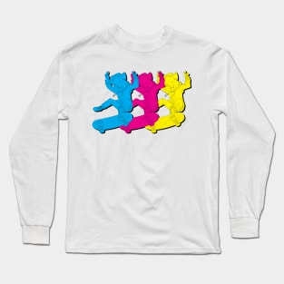 Rad Vibes (CMYK Version) Long Sleeve T-Shirt